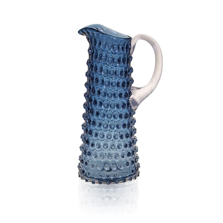 Eiffel Hobnail Kanne 1 l - Blue smoke - Anna Von Lipa