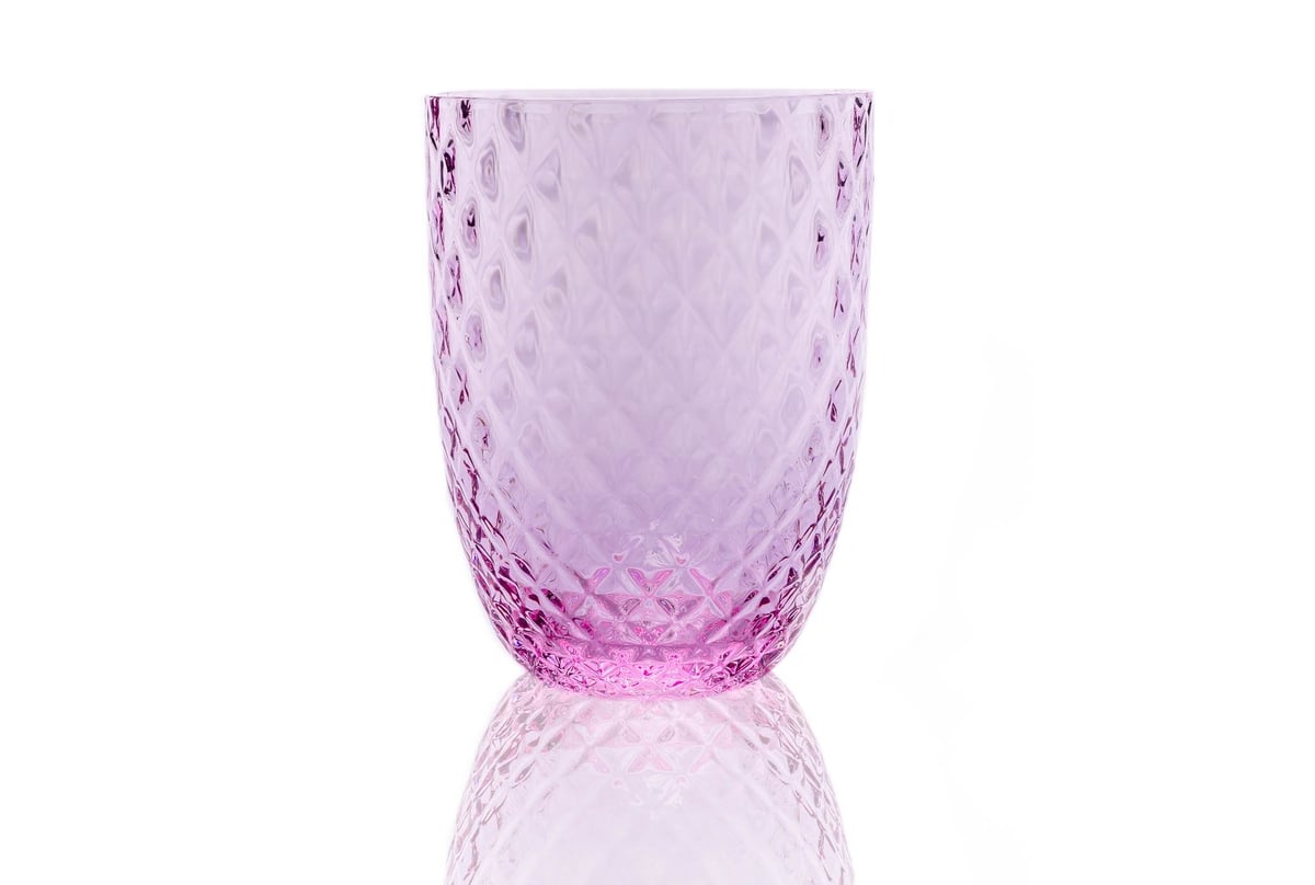 Anna Von Lipa Harlequin Trinkglas 25 cl Lila