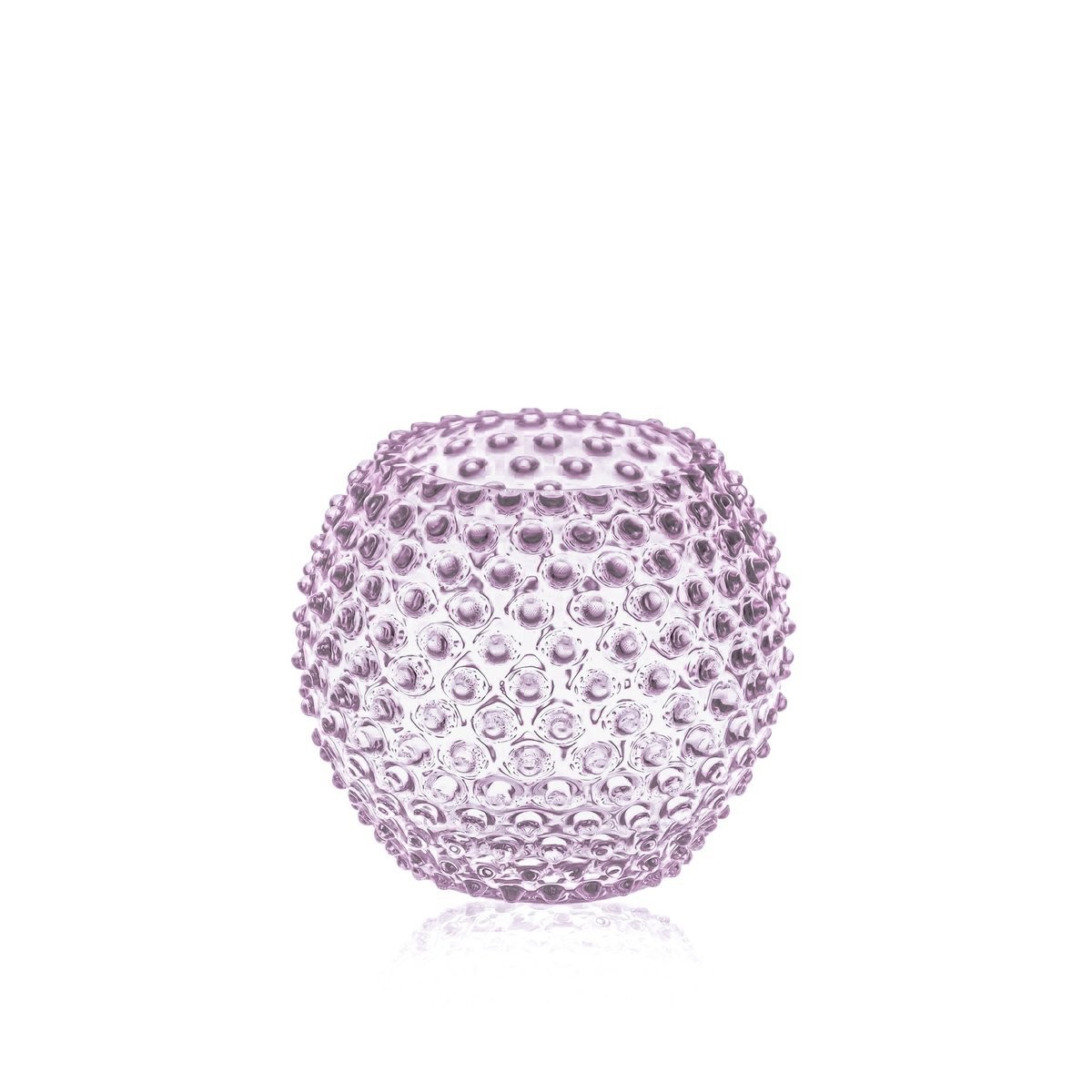 Anna Von Lipa Hobnail Globe Vase 18 cm Lila