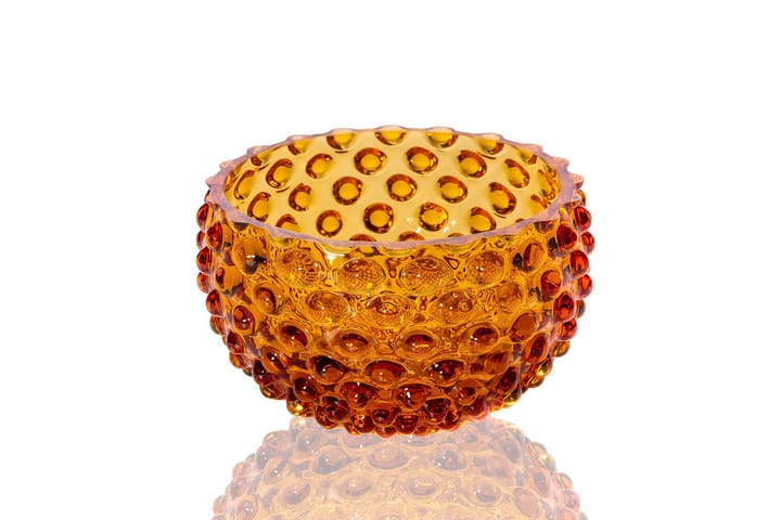 Hobnail Tapas 11,5 cm - Amber - Anna Von Lipa