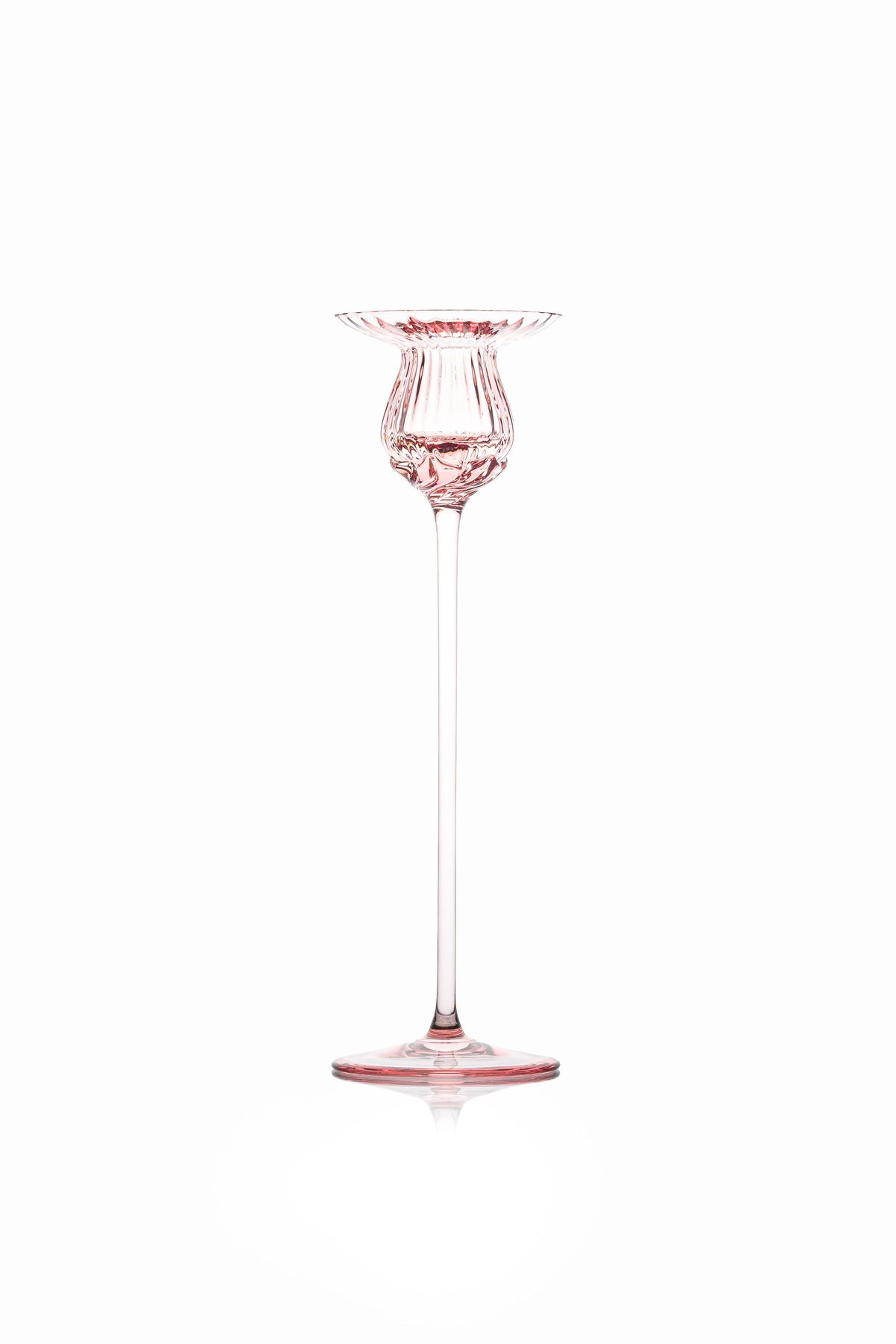 Anna Von Lipa Tulipan Kerzenhalter 25 cm Rosa