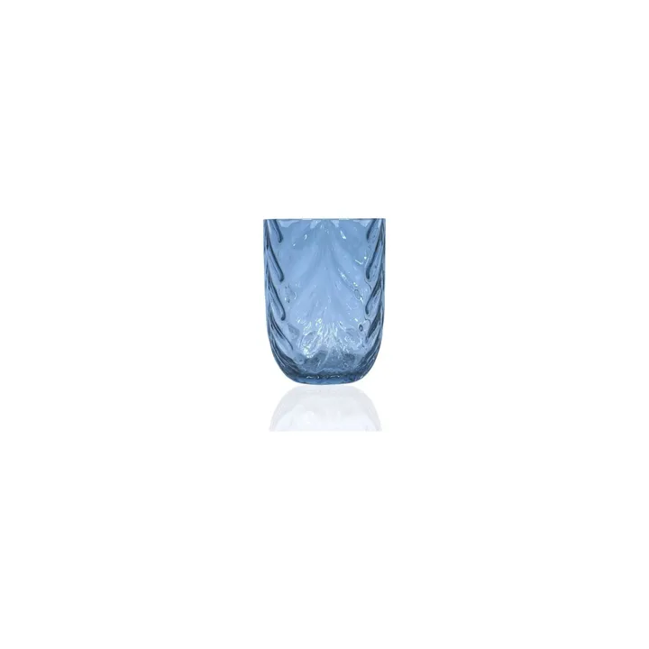 Wave Trinkglas 25 cl - Blue smoke - Anna Von Lipa
