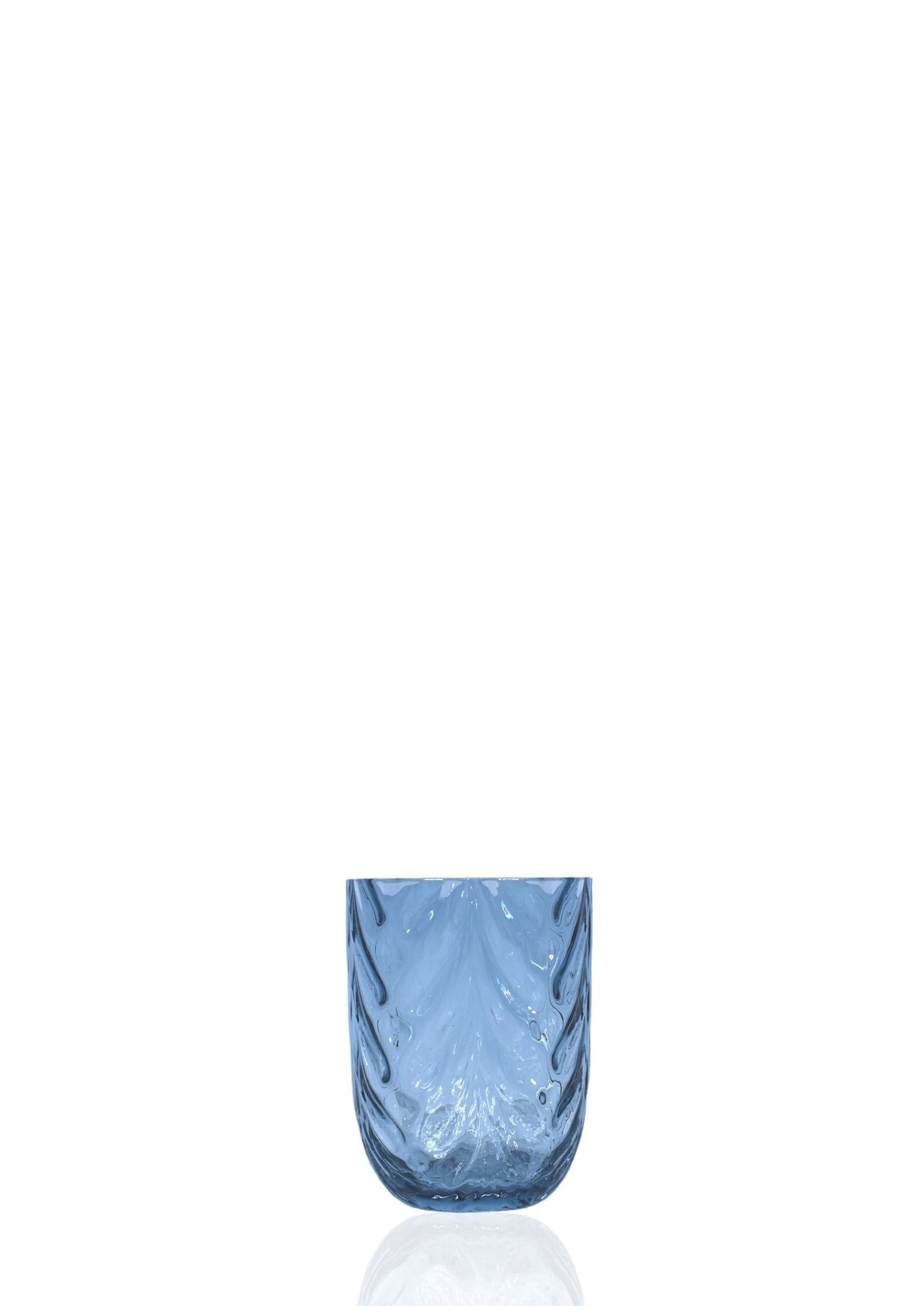 Anna Von Lipa Wave Trinkglas 25 cl Blue smoke