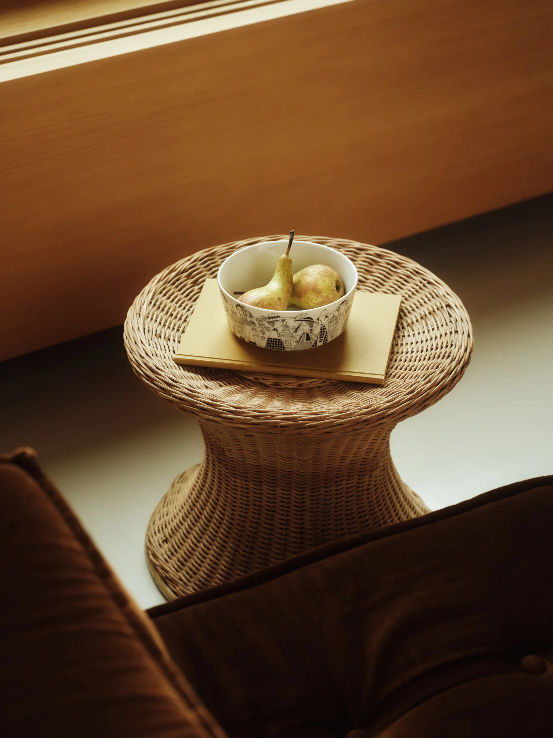 Emilia Schale Ø15,5 cm, Schwarz-weiß Arabia