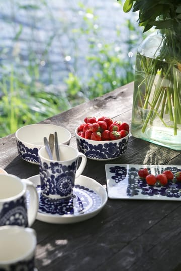 Esteri Tasse 30cl und Schale Ø13cm - Blau - Arabia