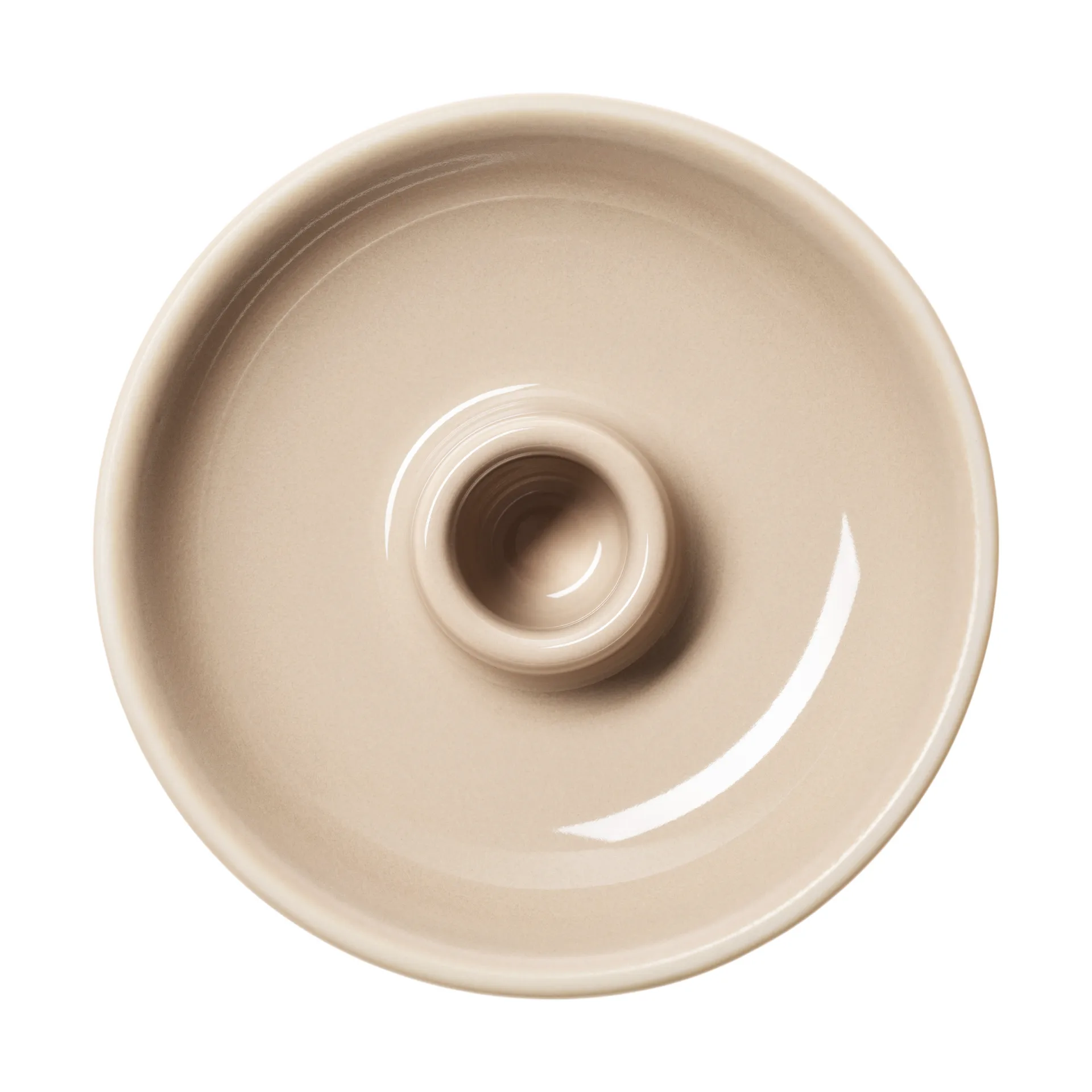 Kirnu Kerzenhalter Ø11x3,5 cm, Beige Arabia