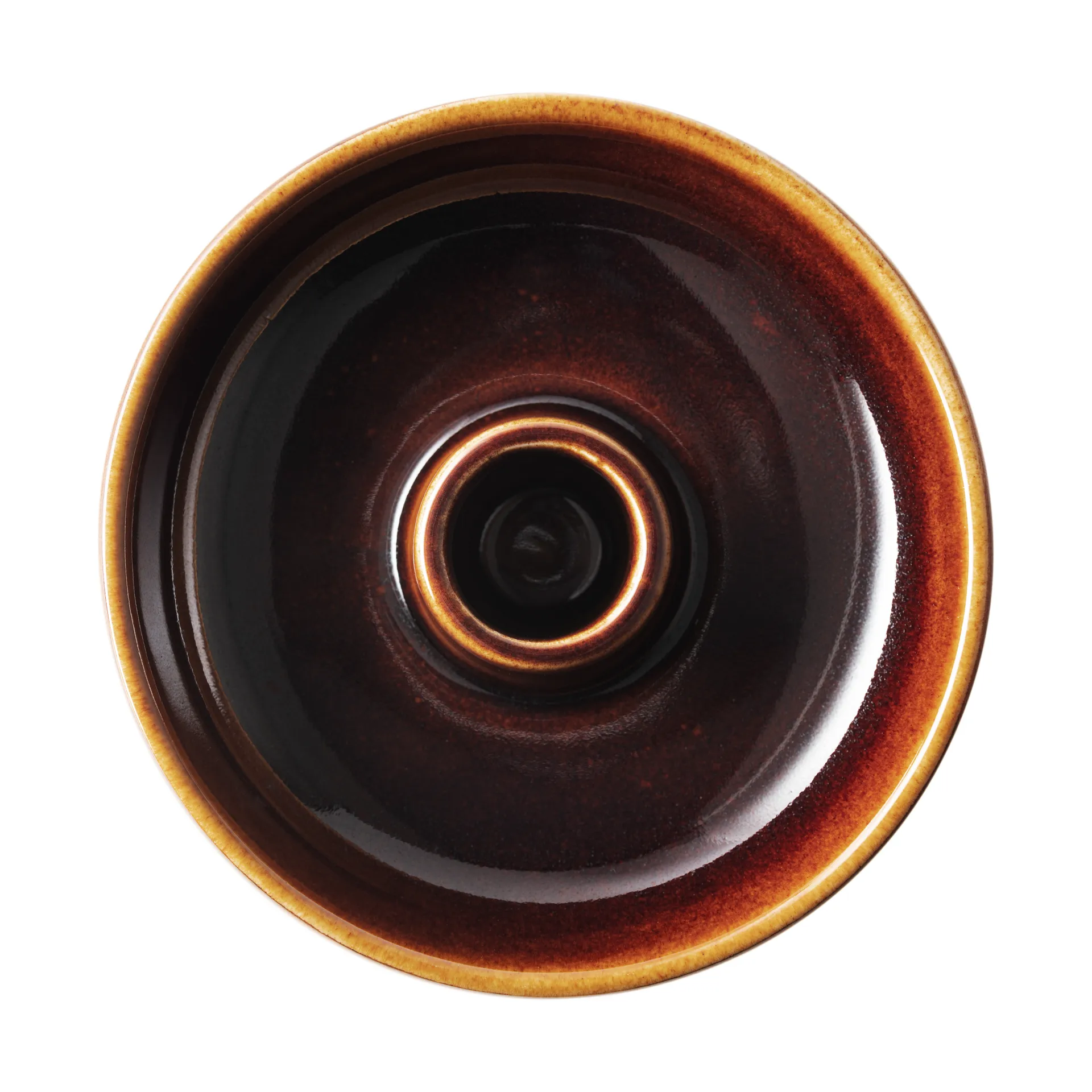 Kirnu Kerzenhalter Ø11x3,5 cm, Braun Arabia