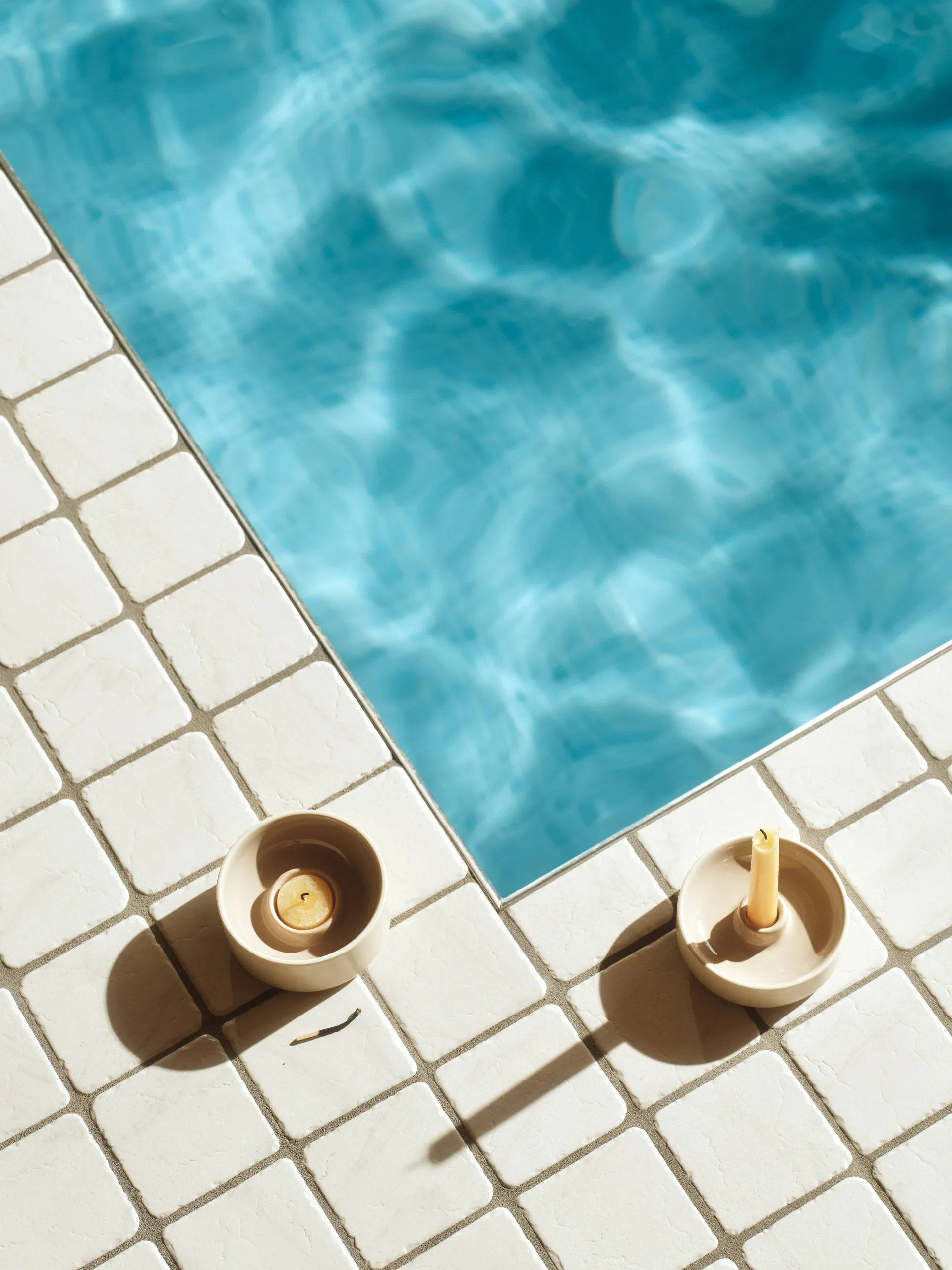 Kirnu Windlicht Ø11x5 cm, Beige Arabia