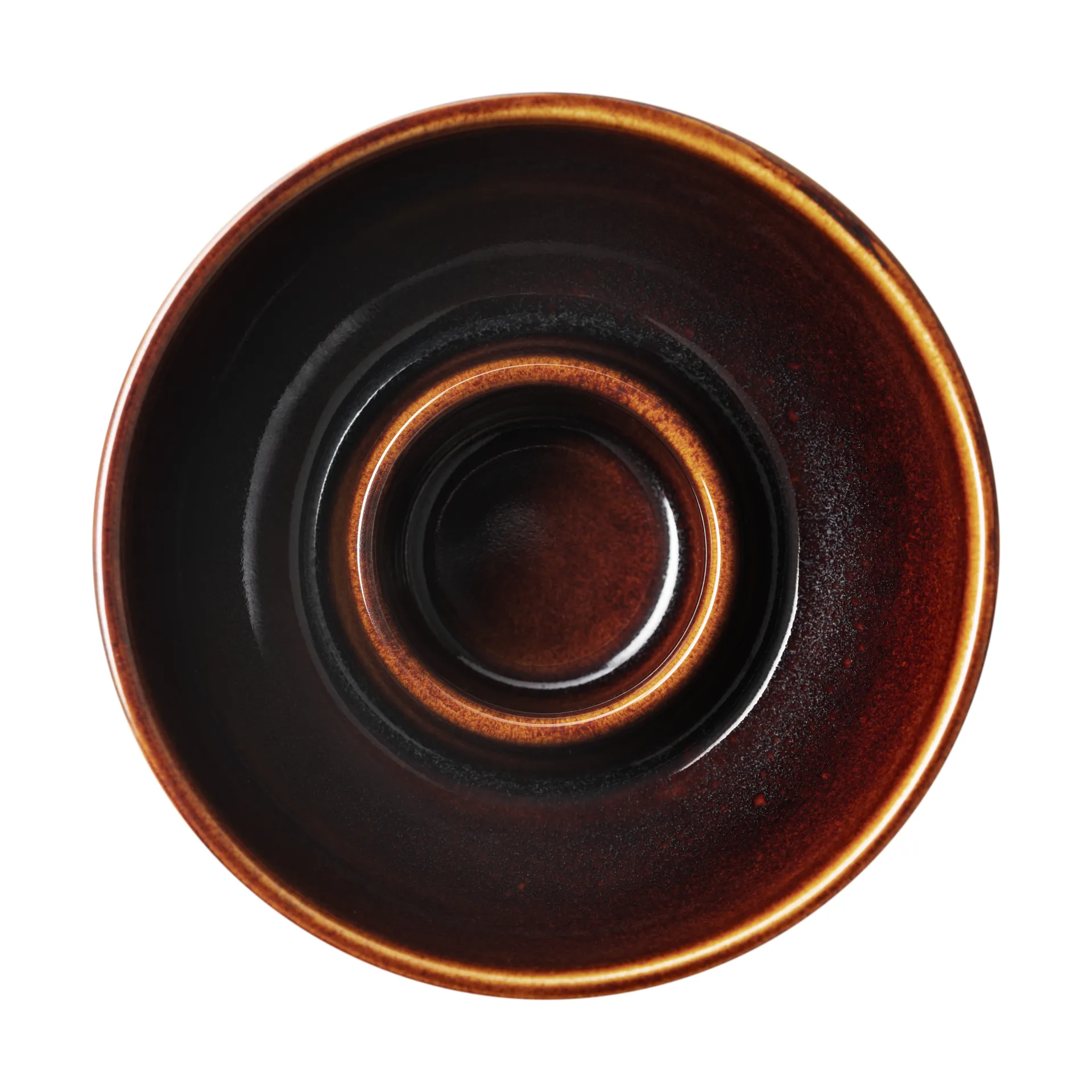 Kirnu Windlicht Ø11x5 cm, Braun Arabia