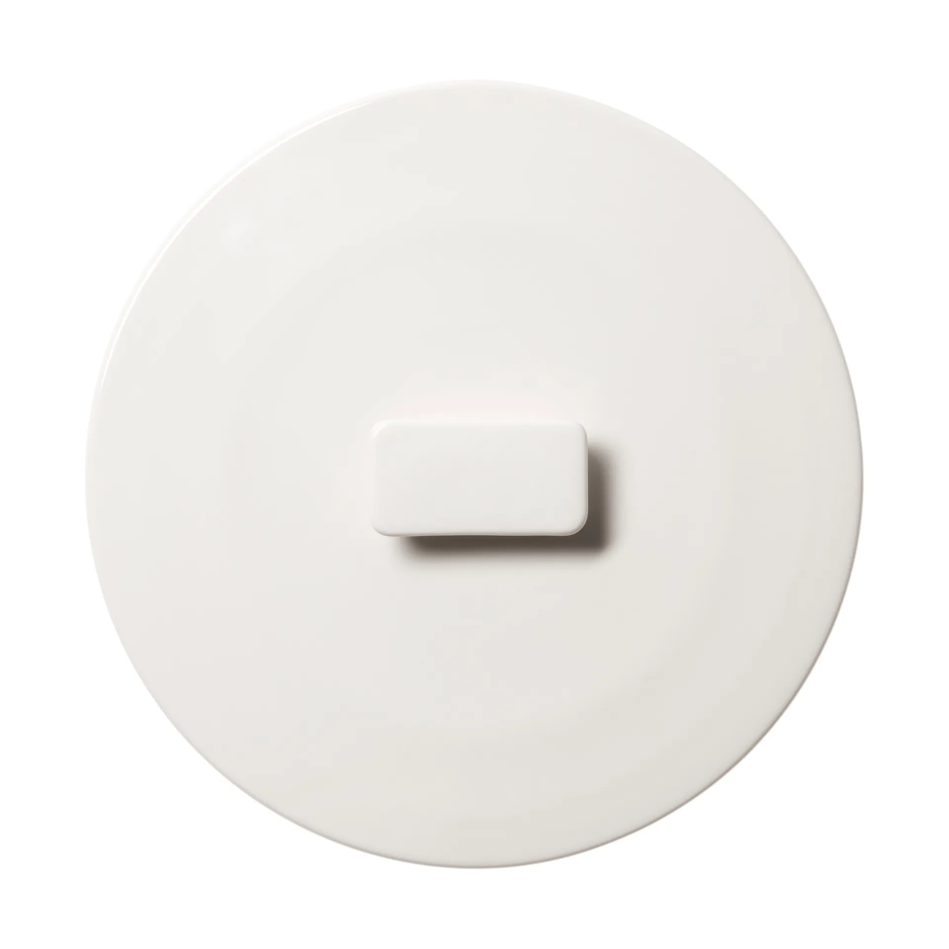 Mainio Deckel für Auflaufform, Weiß, rund, 2 l Arabia