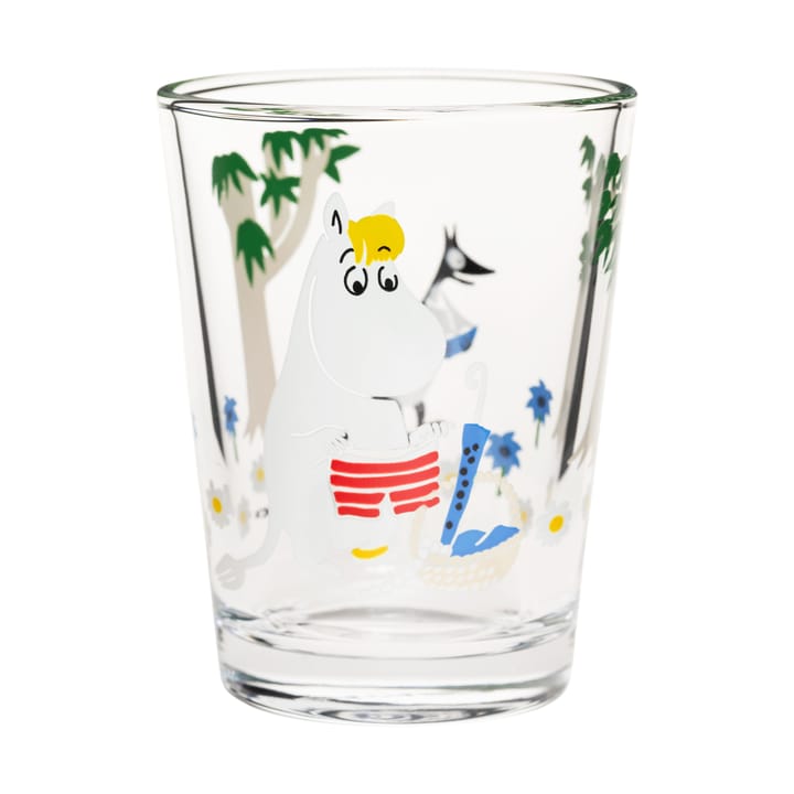 Mumin Glas 22cl - We are going on vacation - Arabia