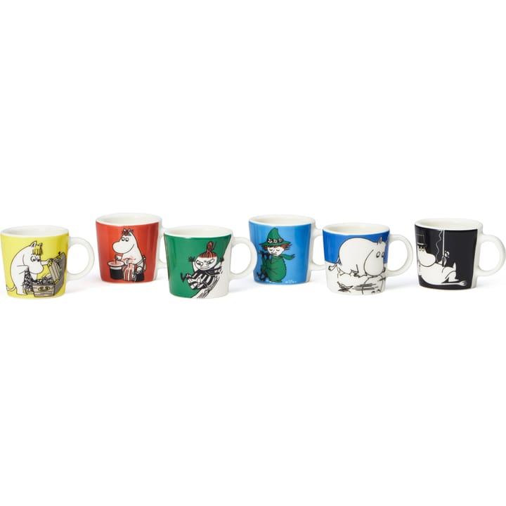 Mumin mini-Tasse classic 1 6er Pack  - Multi - Arabia