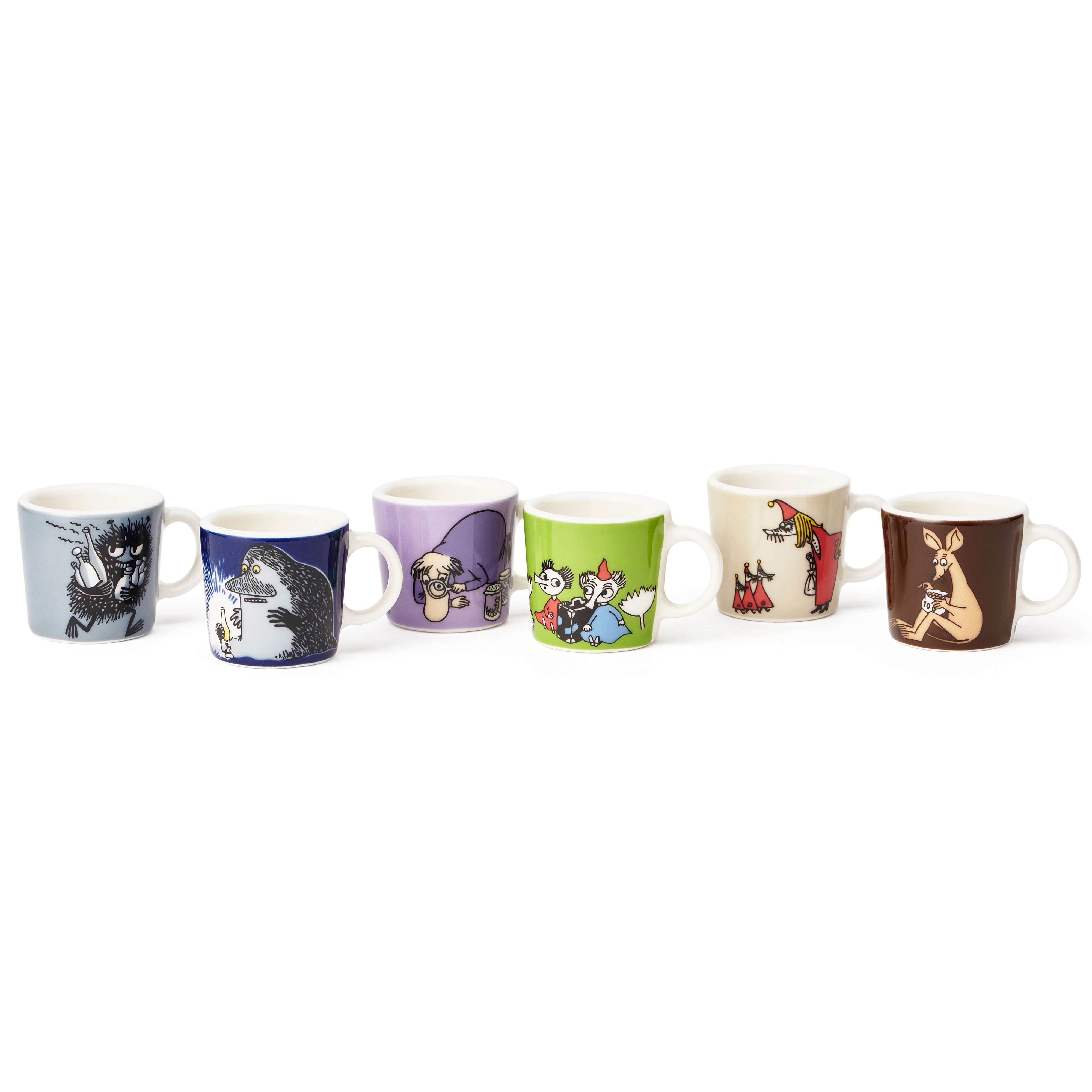Mumin Mini Tassen 6er Pack Zweite Classic Arabia NordicNest