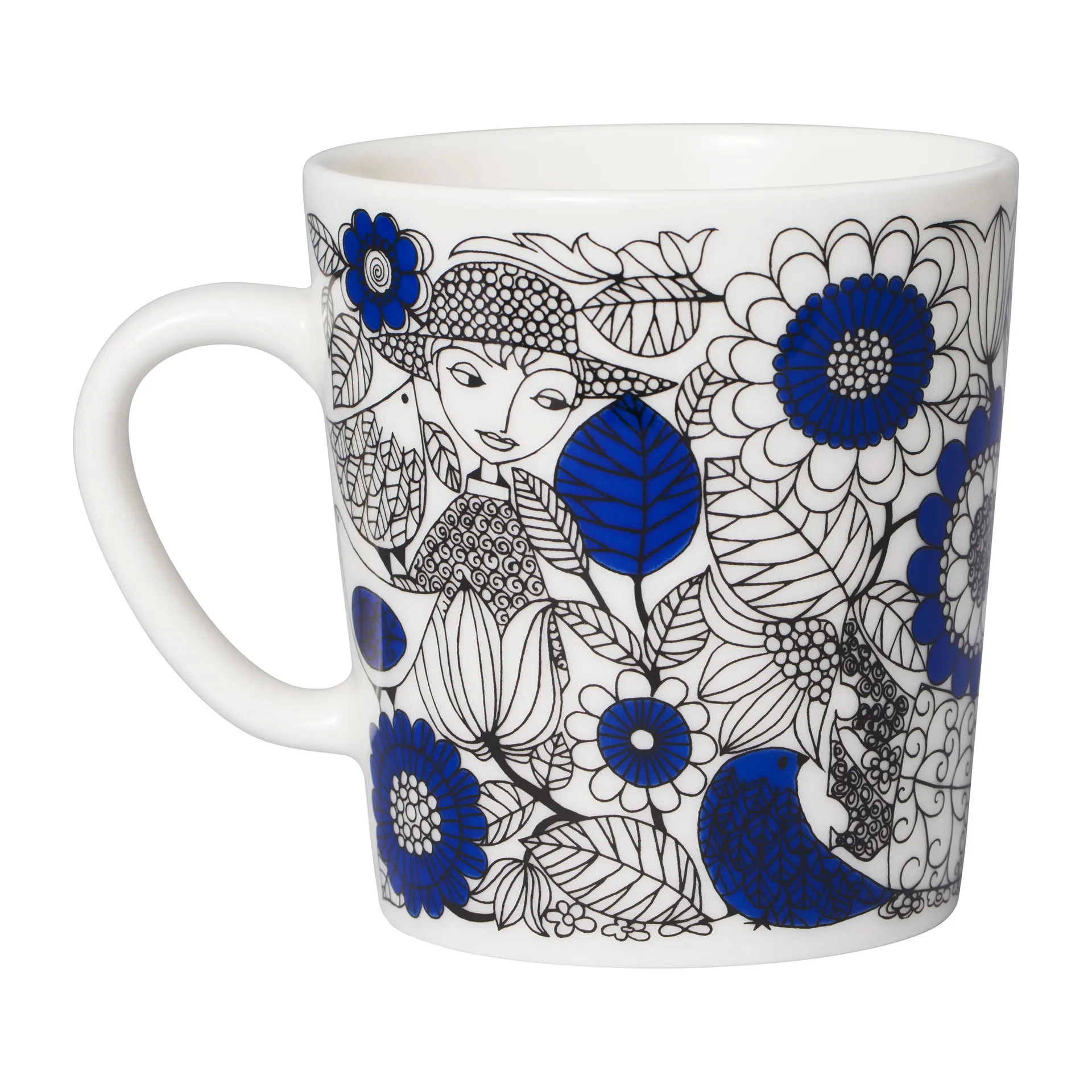 Pagroßaali Tasse 30cl und Teller Ø19cm, Blau Arabia