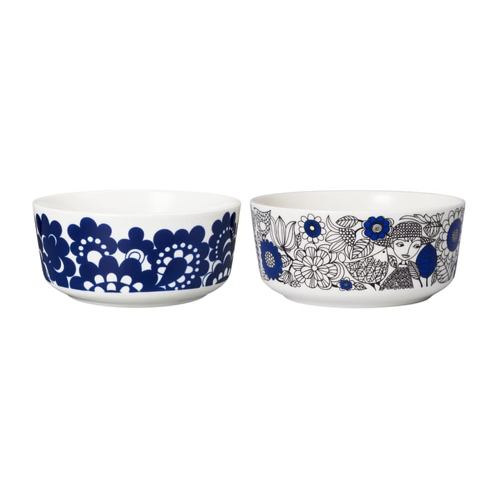 Pastoraali & Esteri Arabia Mixset Schale 2 Teile, Blau Arabia