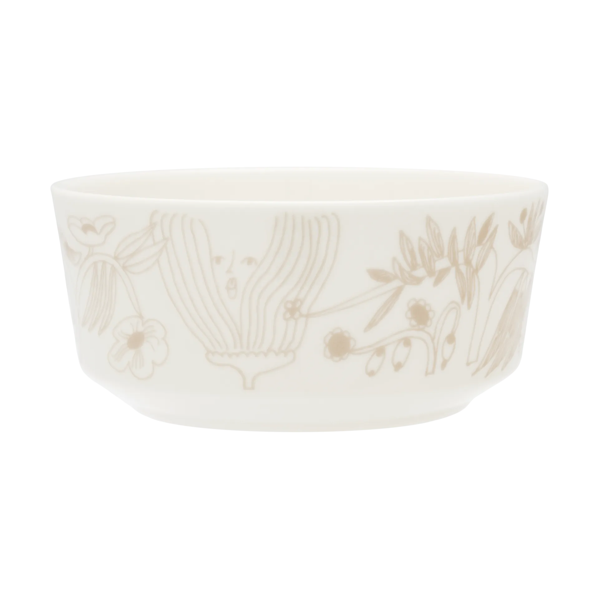 Puutarhurit Schale Ø13 cm, Beige Arabia