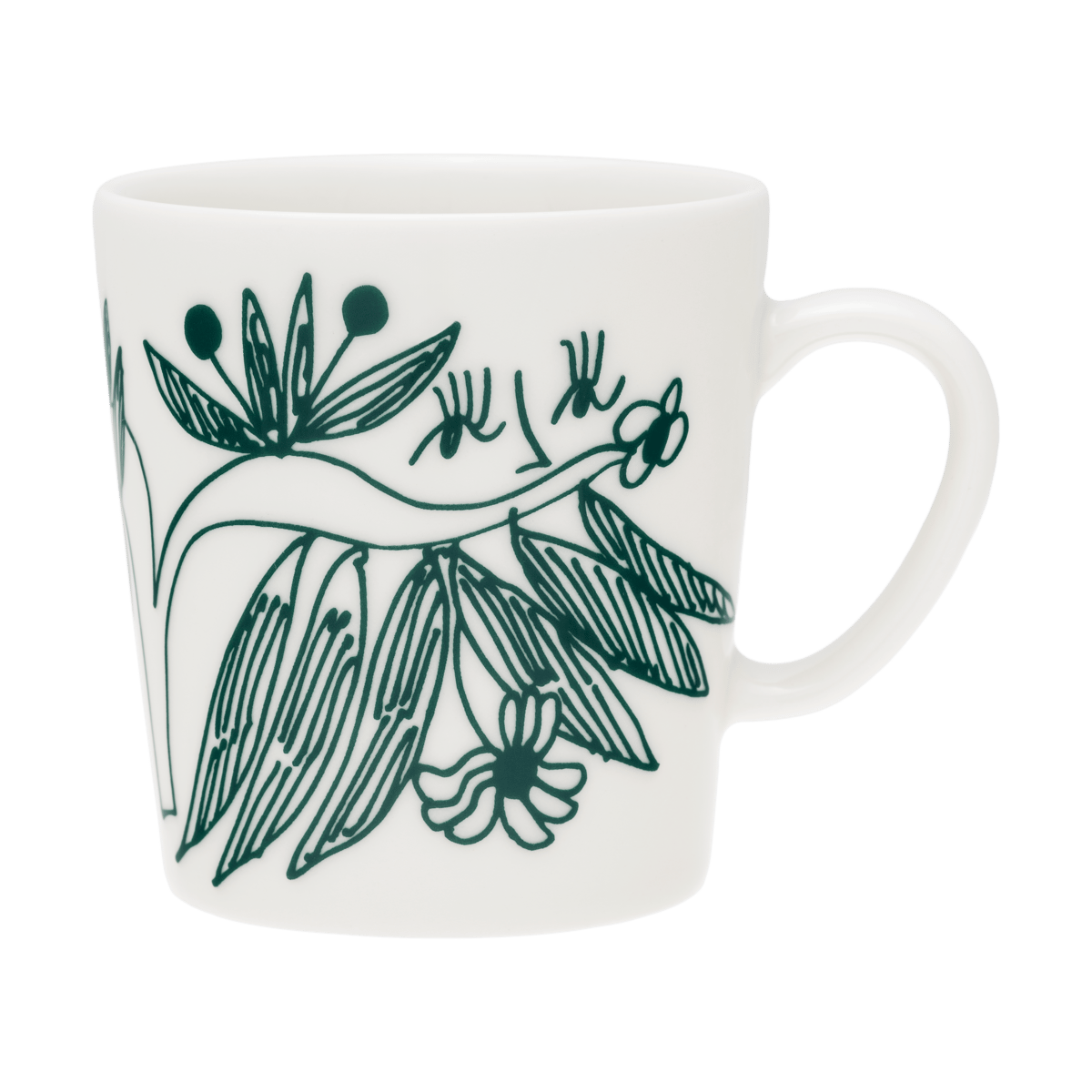 Arabia Puutarhurit Tasse 30 cl Dunkelgrün