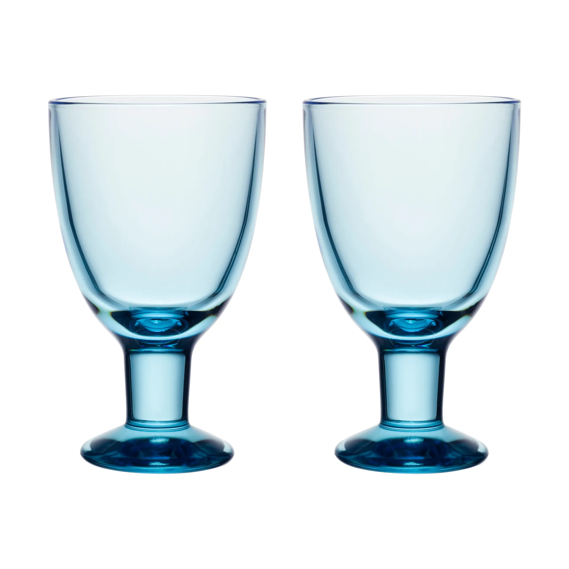 Verna Wasserglas 22 cl 2er Pack, Aqua Arabia