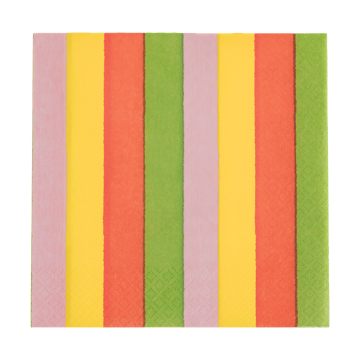 Vuokko Papierserviette 33x33 cm 20er-Pack - Pieni 4-raita - Arabia