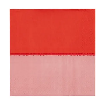 Vuokko Papierserviette 33x33 cm 20er-Pack - Pink-Rot - Arabia