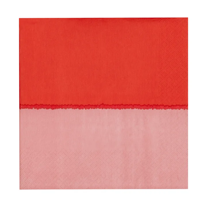 Vuokko Papierserviette 33x33 cm 20er-Pack - Pink-Rot - Arabia