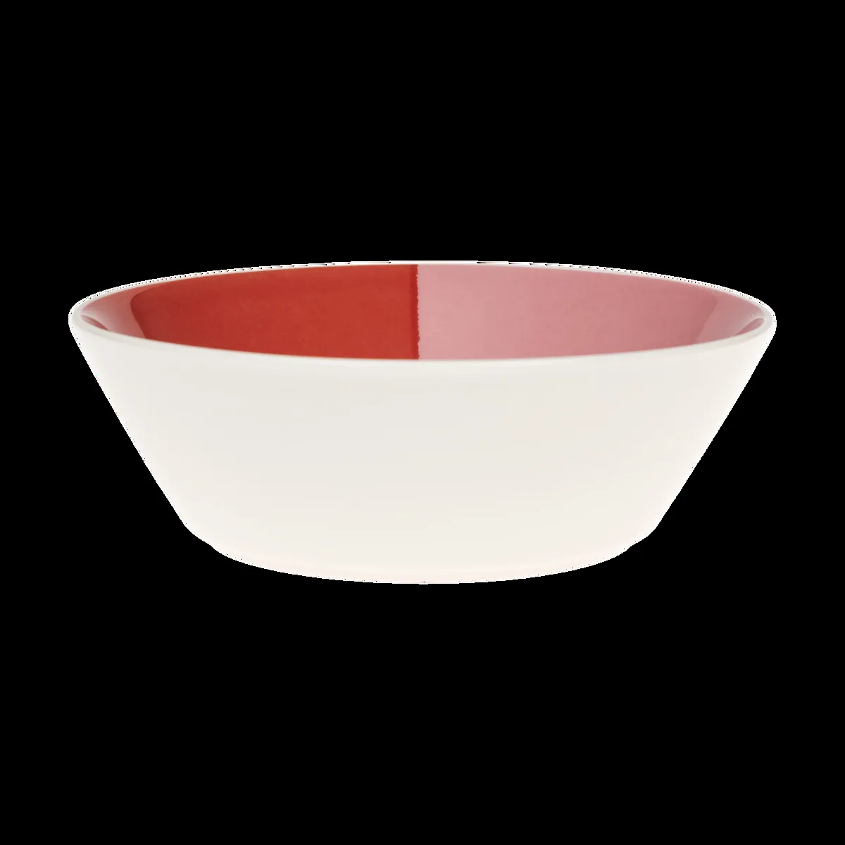 Arabia Vuokko Schale Ø17 cm 2-farbe rosa-rot