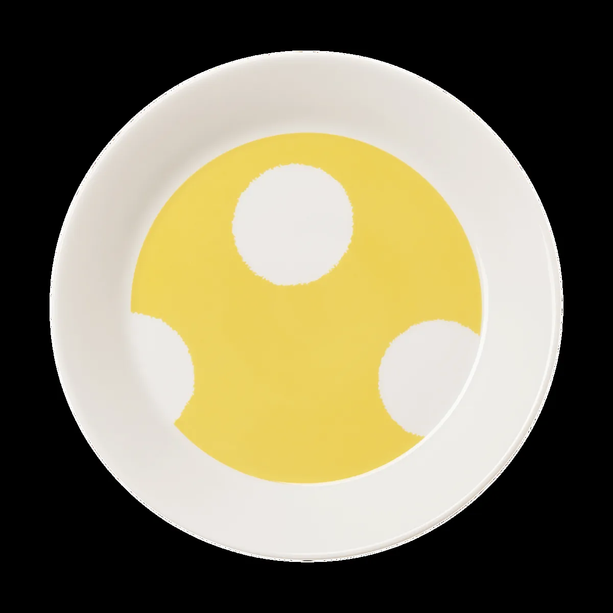 Arabia Vuokko Teller Ø22 cm Kraklee gelb