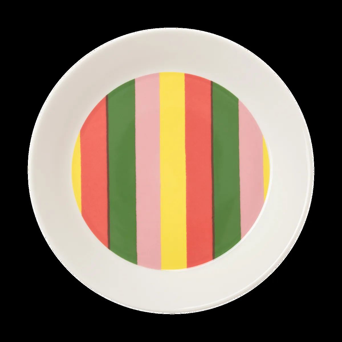 Arabia Vuokko Teller Ø22 cm Pieni 4-raita