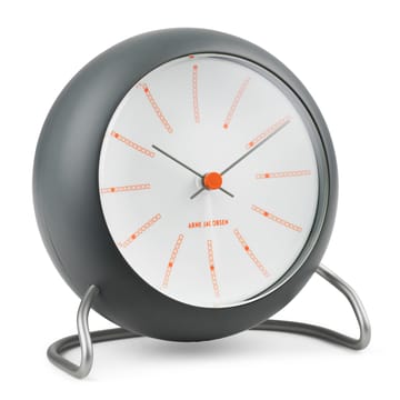 AJ Bankers Tischuhr Ø11cm - Dunkelgrün - Arne Jacobsen Clocks