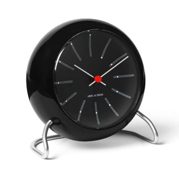 AJ Bankers Tischuhr - Schwarz - Arne Jacobsen Clocks