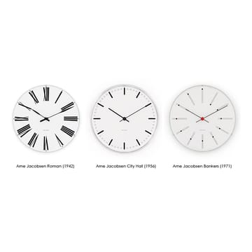 Arne Jacobsen Bankers Wanduhr - Ø 290mm - Arne Jacobsen Clocks