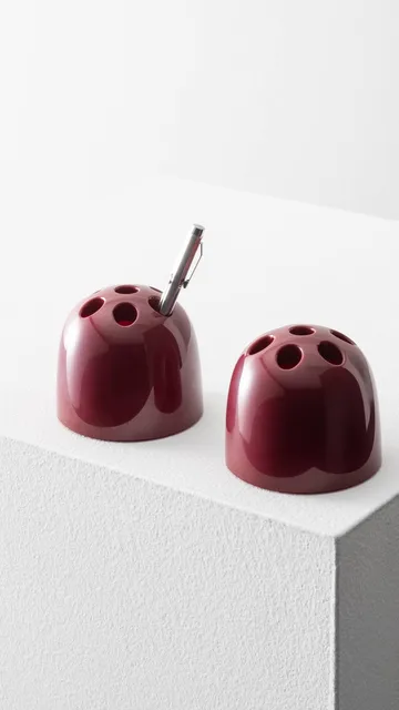 Dedalino Stiftehalter - Rubinrot - Artemide