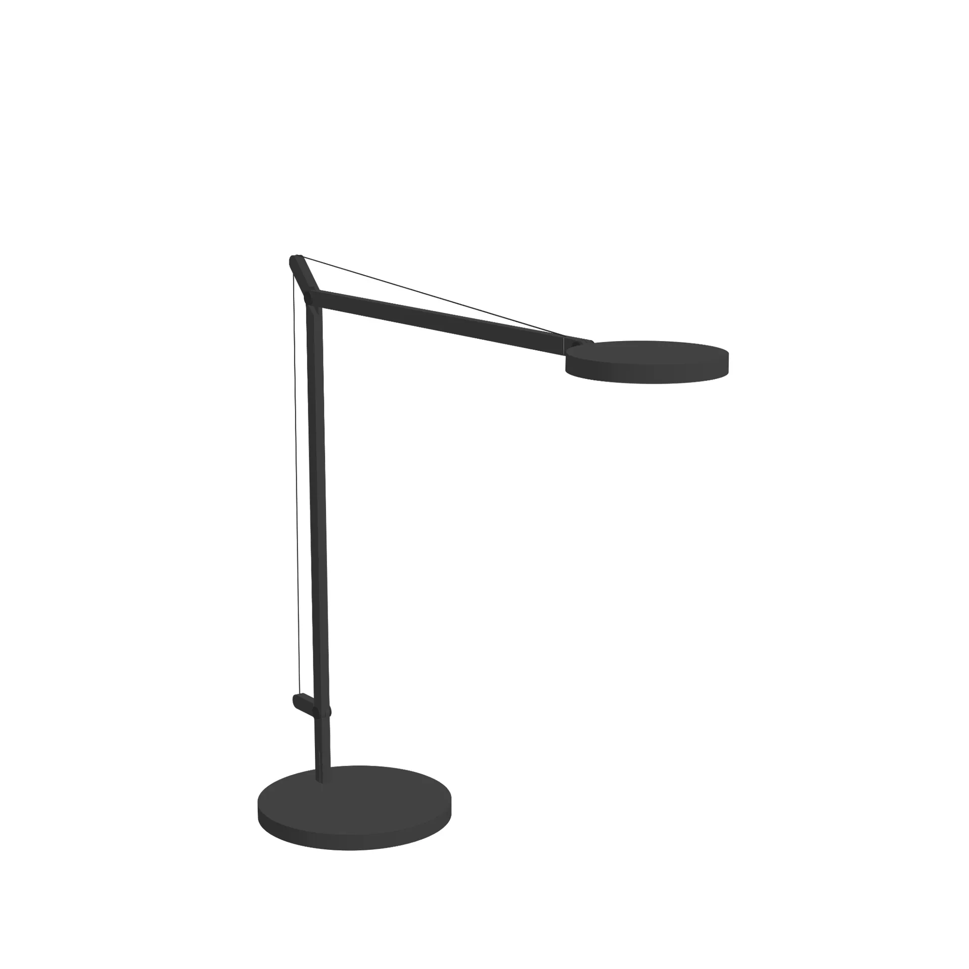 Demetra Tischleuchte, Glossy black Artemide