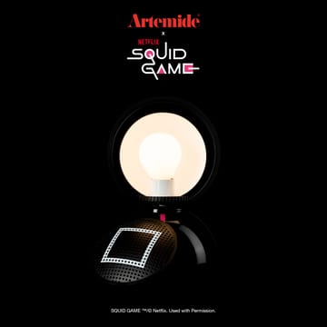 Eclisse x Squid Game Tischlampe Special Edition - Guard black - Artemide