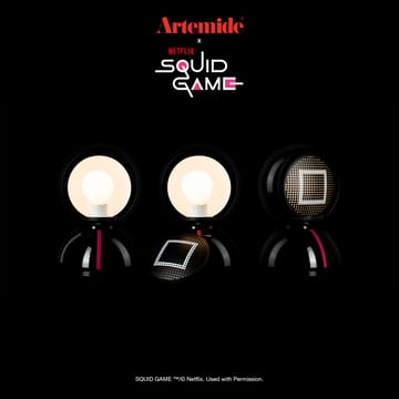 Eclisse x Squid Game Tischlampe Special Edition - Guard black - Artemide