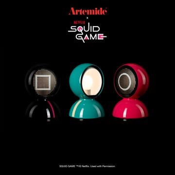 Eclisse x Squid Game Tischlampe Special Edition - Guard black - Artemide