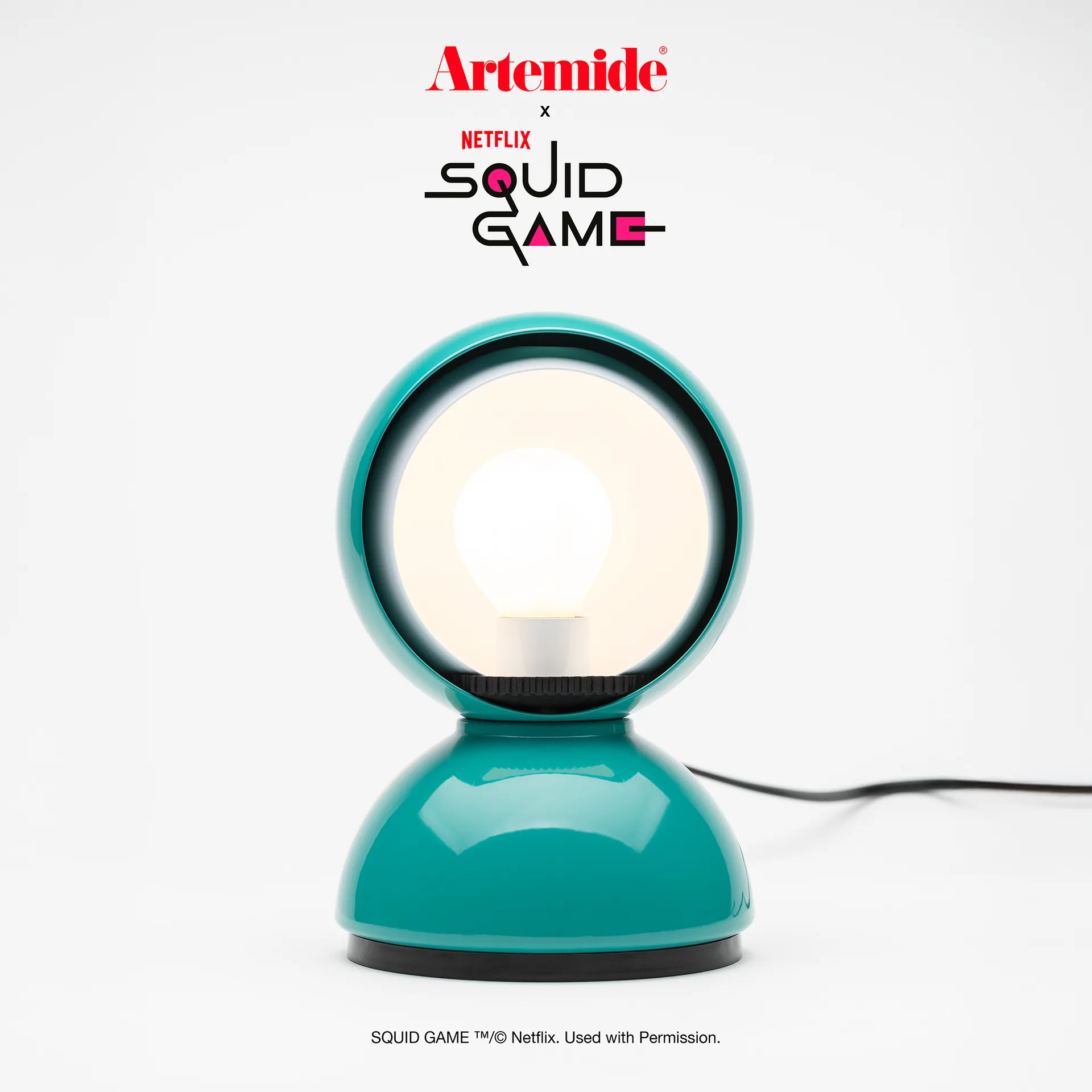 Eclisse x Squid Game Tischlampe Special Edition, Player Artemide