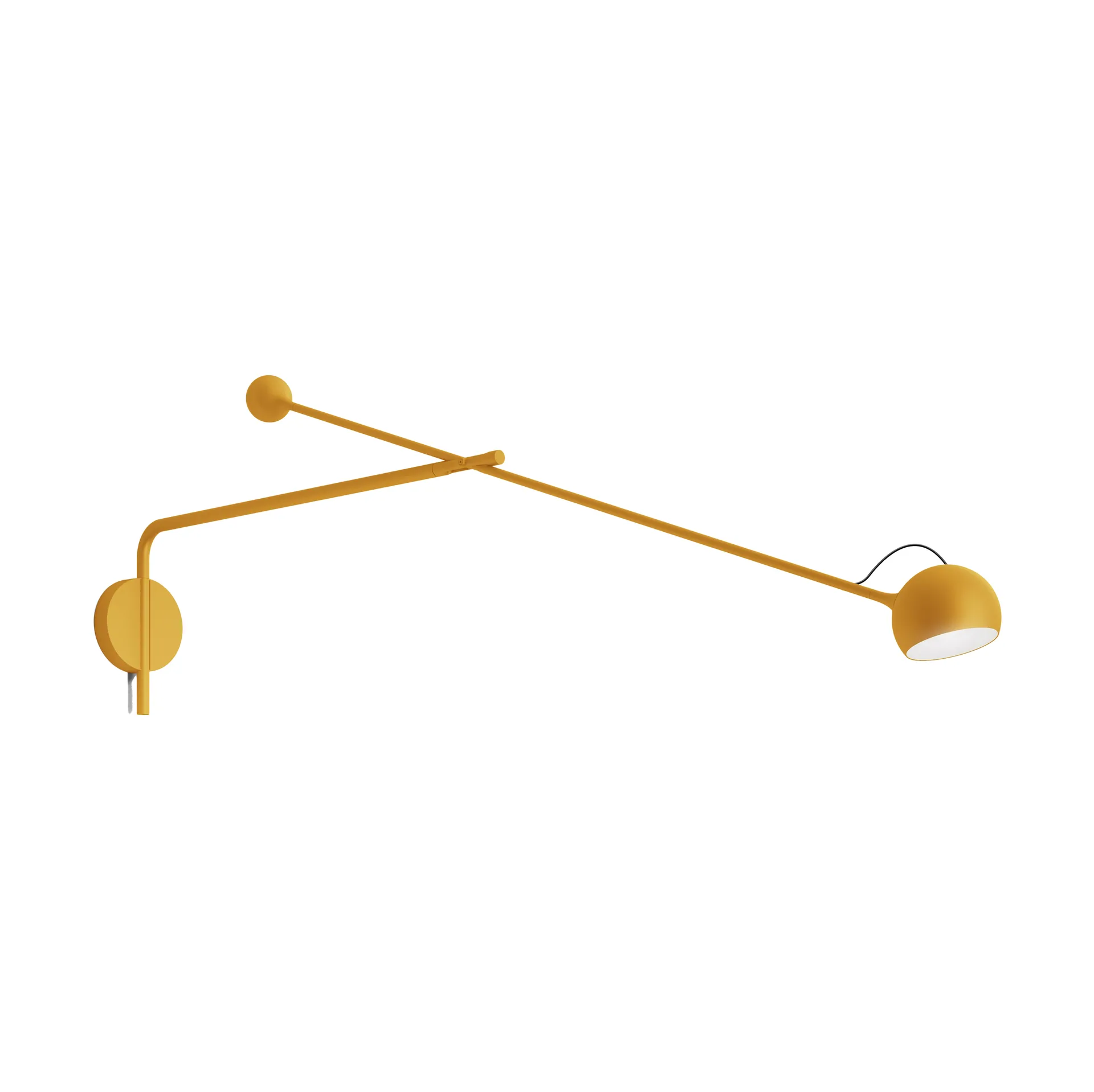Ixa Wandleuchte L, Yellow Artemide