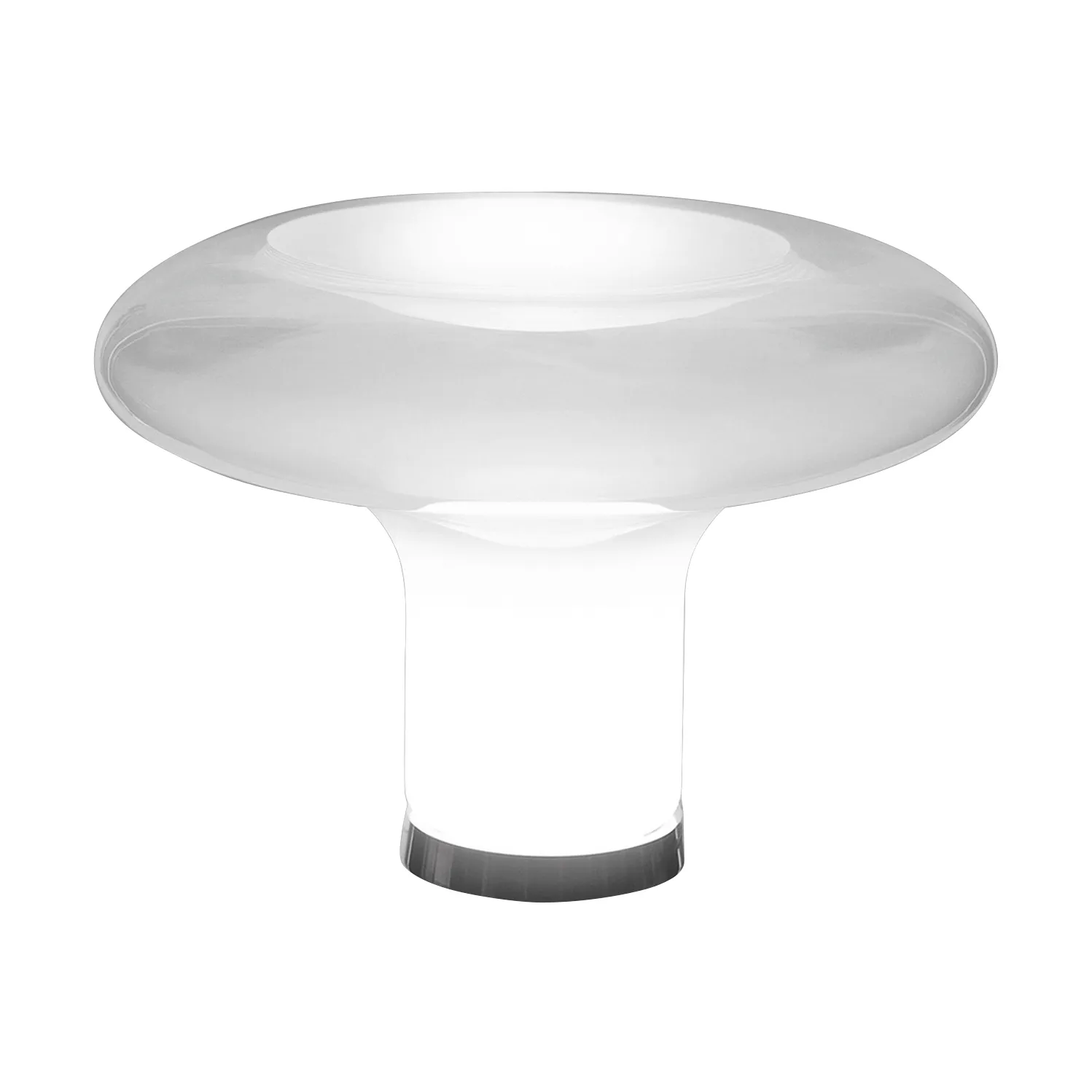 Lesbo Tischlampe Ø52 cm, Opal Weiß Artemide