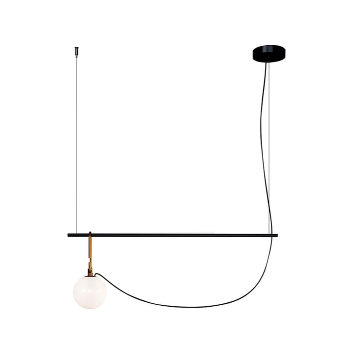 nh S2 14 Pendelleuchte - Schwarz-Messing - Artemide