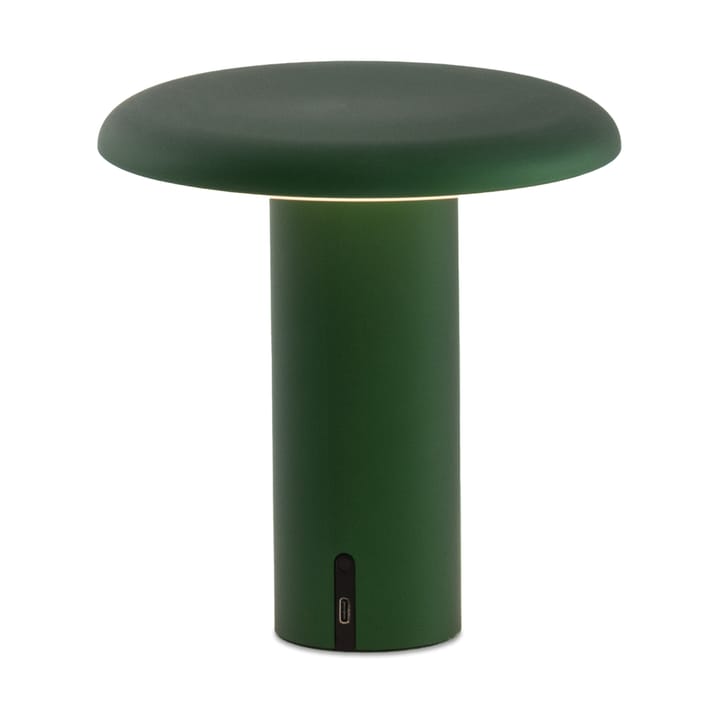 Takku tragbare Tischleuchte 19cm - Anodized green - Artemide