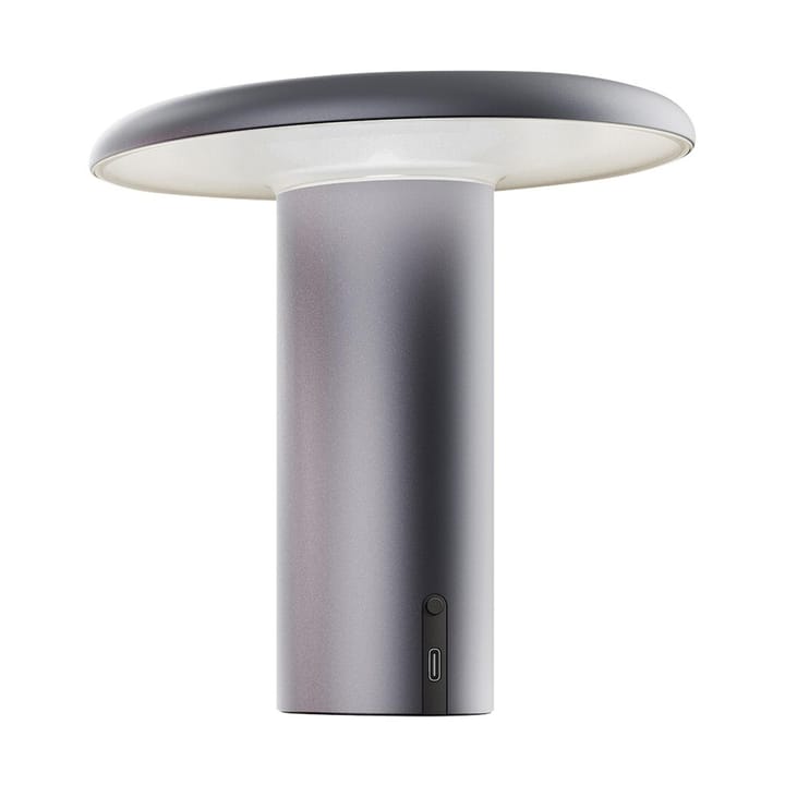 Takku tragbare Tischleuchte 19cm - Anodized grey - Artemide