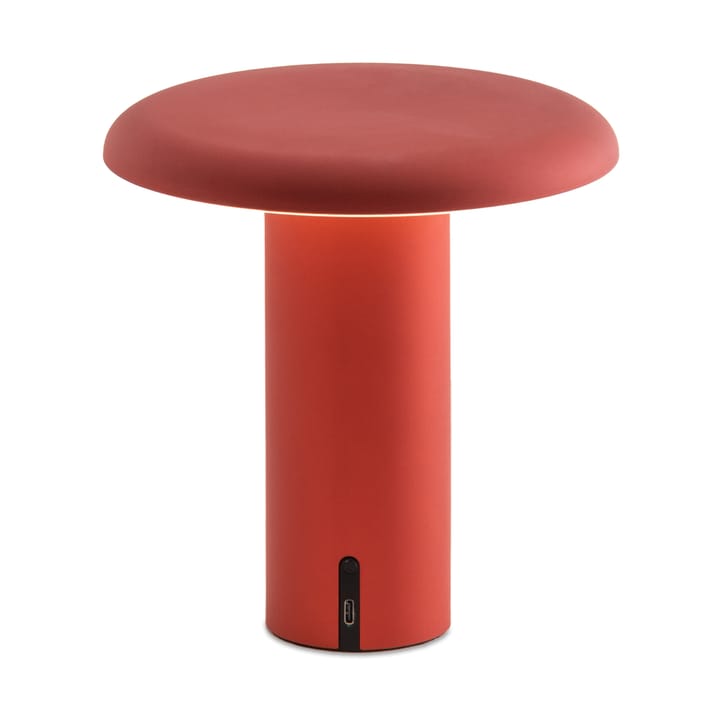 Takku tragbare Tischleuchte 19cm - Anodized red - Artemide