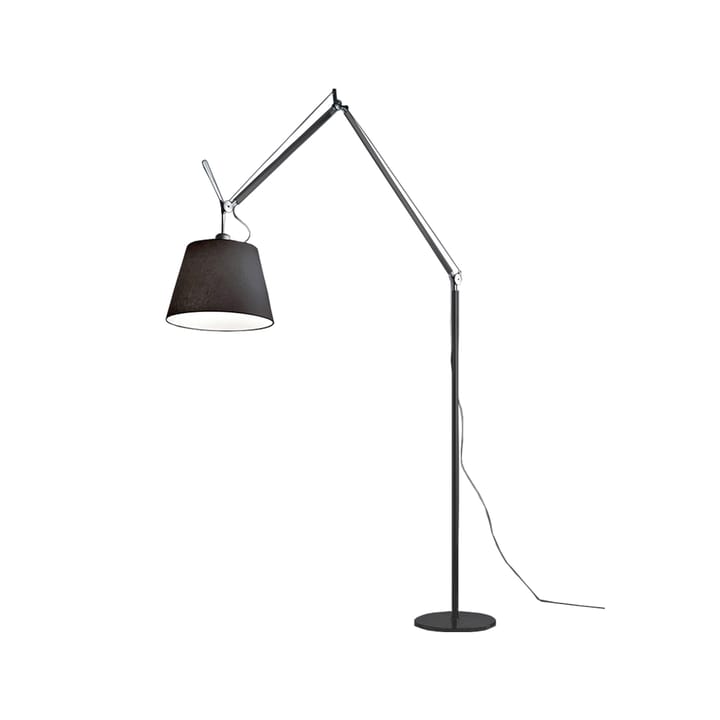 Tolomeo Mega Stehleuchte - Schwarz-schwarz, ø36cm - Artemide