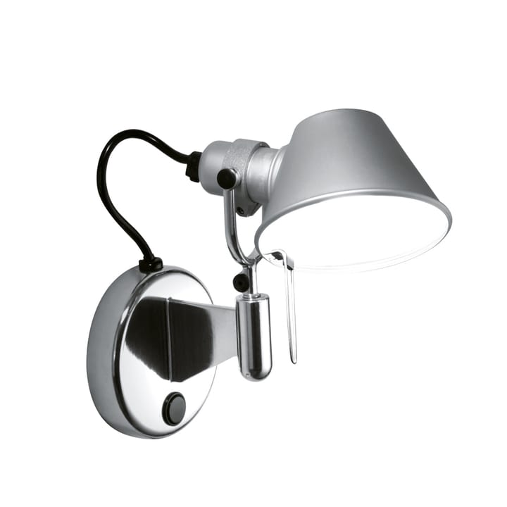 Tolomeo Micro Faretto Wandleuchte - Aluminium, mit on-off Schalter - Artemide