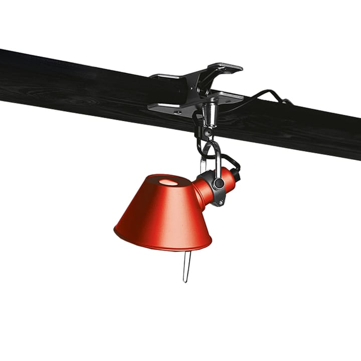 Tolomeo Micro Pinza Wandleuchte Klemmhalterung - Red - Artemide