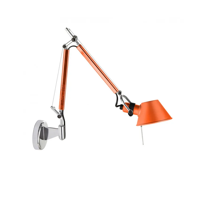 Tolomeo Micro Wandleuchte- Anodized orange,  Artemide
