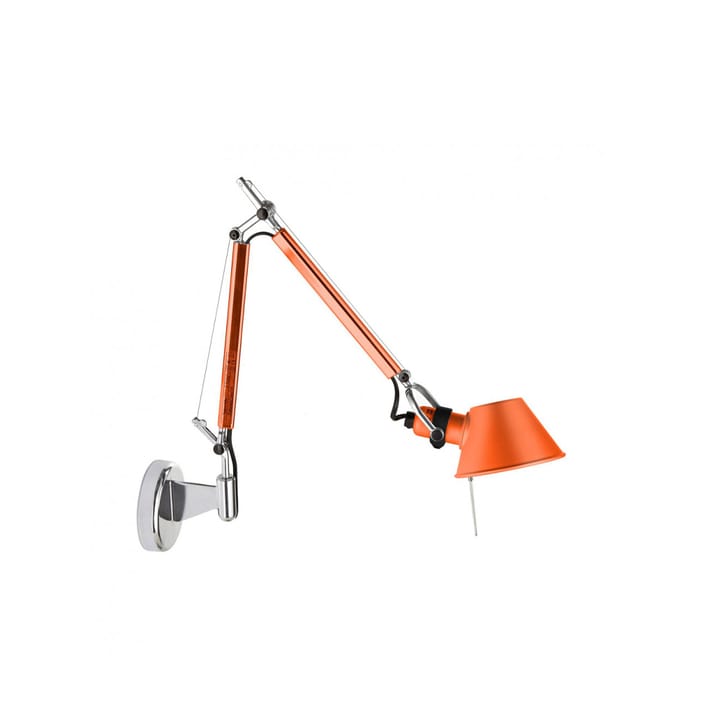 Tolomeo Micro Wandleuchte - Anodized orange - Artemide