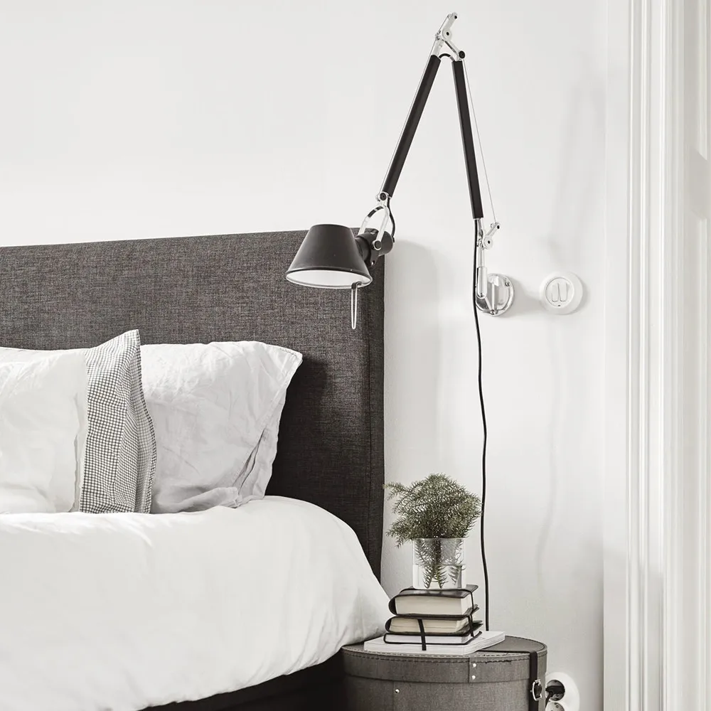 Tolomeo Micro Wandleuchte- Black,  Artemide