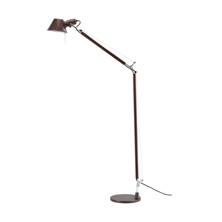 Tolomeo Reading Stehlampe E27 special edition - Brown metallic - Lampenfuß - Artemide